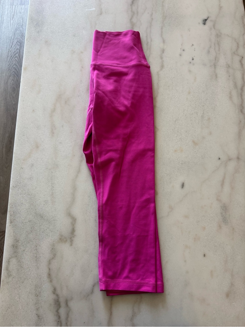 CRZ YOGA Kids Magenta High-Waist Active Leggings